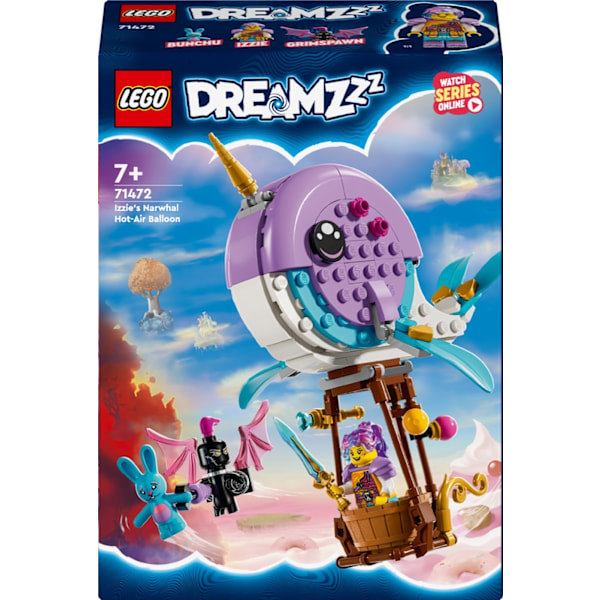 LEGO DREAMZzz 71472  - Izzie's Narwhal Hot-Air Balloon