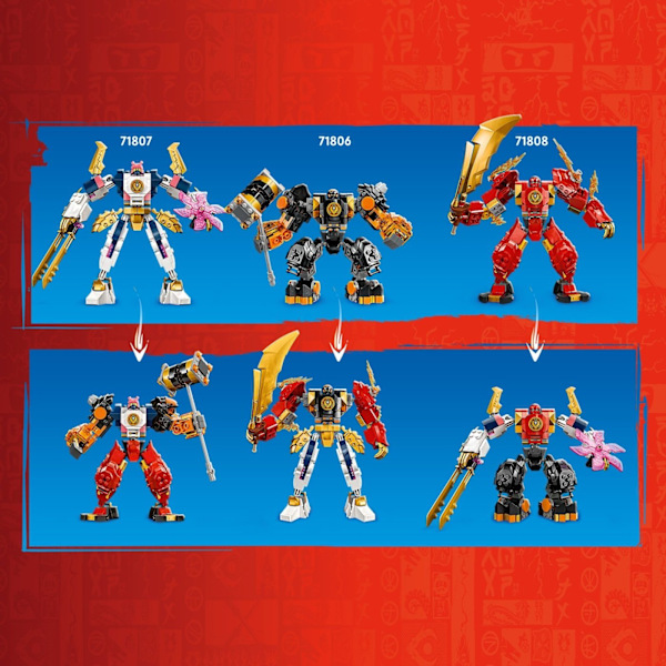 LEGO Ninjago 71807  - Sora's Elemental Tech Mech