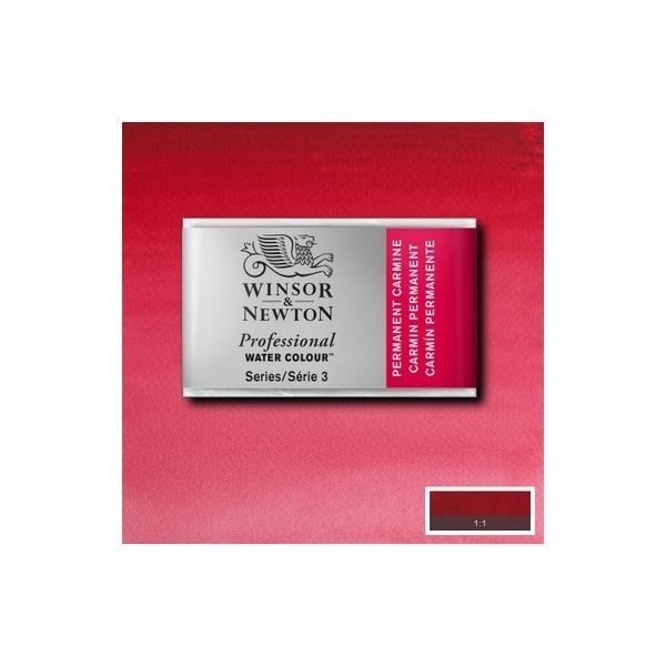 WINSOR Watercolour proff pan Perm. Carmine 479