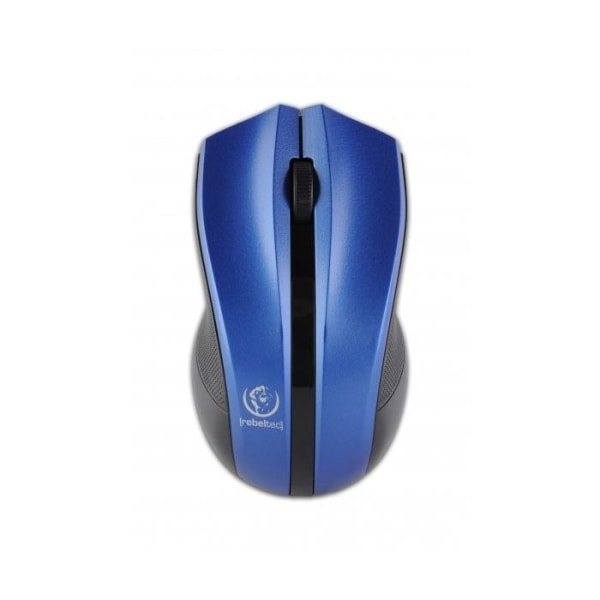 Rebeltec Galaxy - trådlös mus med blå/svart design
