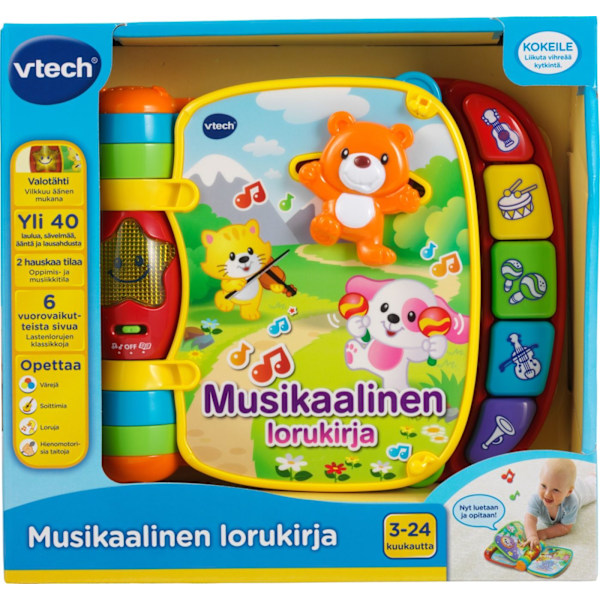 Vtech Baby Musical barnrimbok, FI