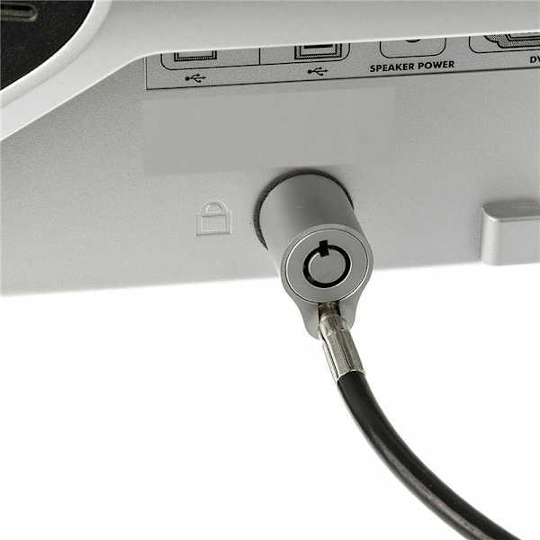 Universal computerlås med nøgler, 2m
