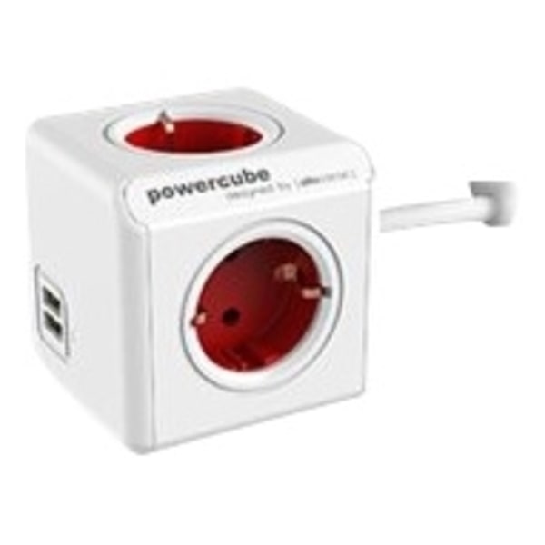Allocacoc Power distrib unit AC 250V output connectors 6USB Power 1.5m