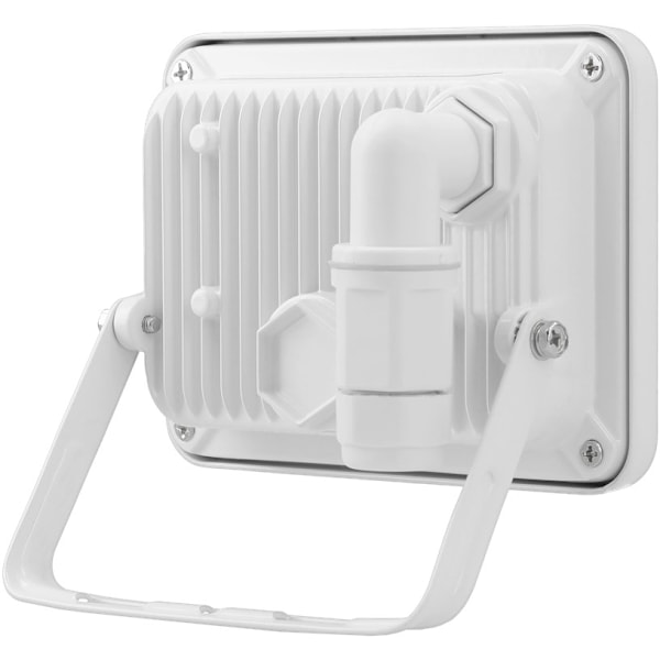 Goobay LED-strålkastare för utomhusbruk, 20 W med 1700 lm, neutralt vitt ljus (4000 K) och M16 kabelgenomföring, lämplig för utomhusbruk (IP65)
