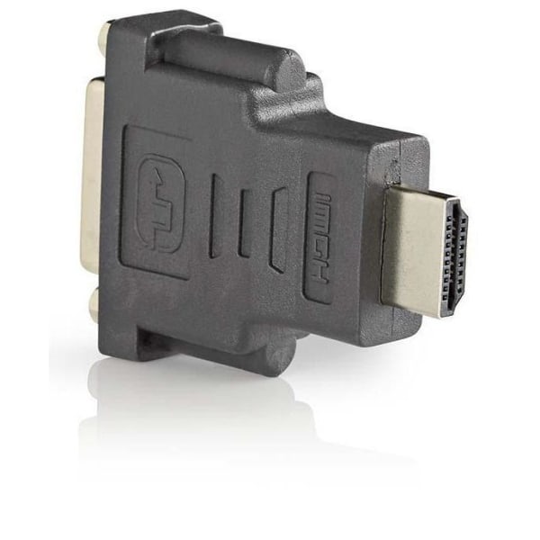 HDMI-adapter | HDMI-kontakt - DVI-D 24 + 1-stift, hona