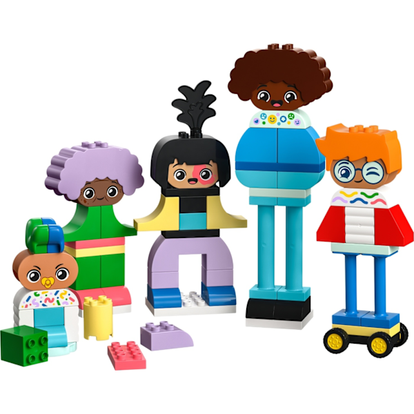 LEGO DUPLO Town 10423 - Byggevenner med store følelser