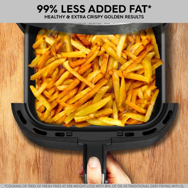 OBH Nordica Easy Fry & Grill Classic 2in1 Black 1550Watt