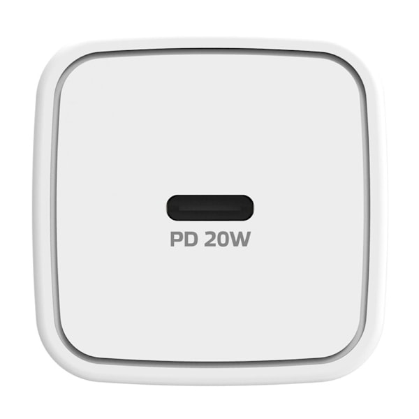 Celly USB-laddare USB-C PD 20W + Lightningkabel