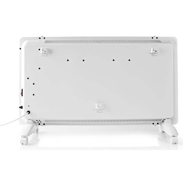 Nedis SmartLife Konvektion Värmare | Wi-Fi | Passar till badrum | Glas panel | 2000 W | 2 Värmeinställningar | LED | 15 - 35 °C | Justerbar termostat