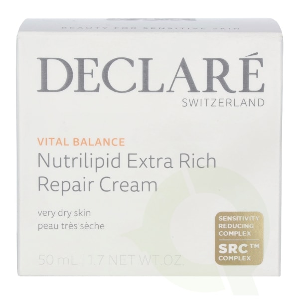 Declare Vitalbalance Nutrilipid Extra Rich Repair Cream 50 ml Ve
