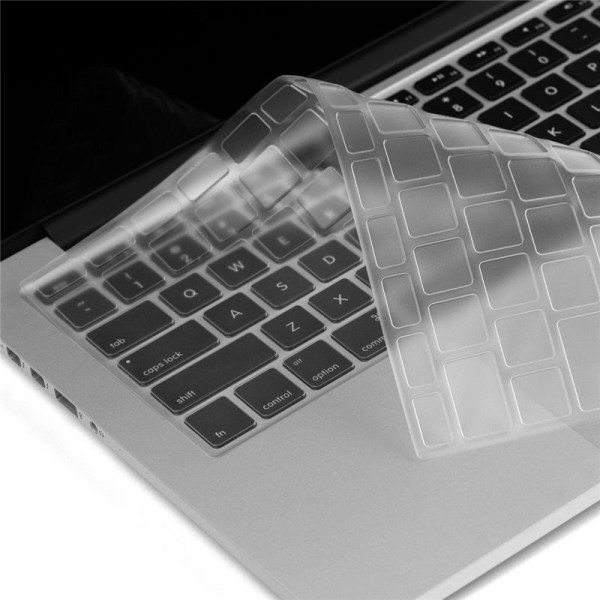 Näppäimistön silikonikuori, MacBook Pro 13.3, läpinäkyvä