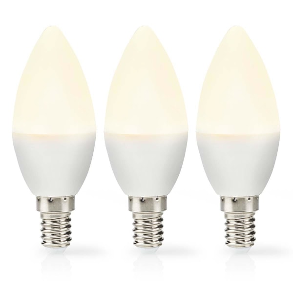 Nedis LED-lampa E14 | Ljus | 2.8 W | 250 lm | 2700 K | Varm Vit