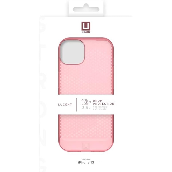 urbanarmorgear iPhone 13 [U] Lucent suojakuori, savi Rosa