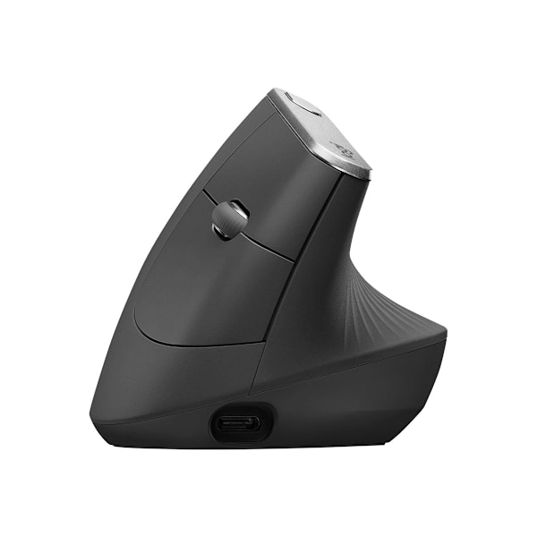 Logitech MX Vertical datormöss högerhand Trådlös RF + Bluetooth Optisk 4000 DPI