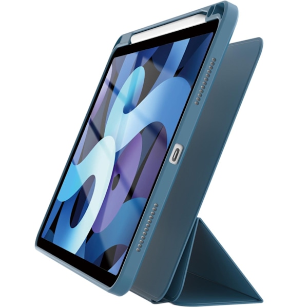 Celly Bookmag Flipcover Magnetisk stängning iPad 10.2 7/8/9th gen Blå