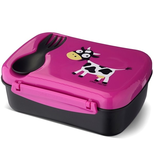 Carl Oscar N'ice Box matlåda med kylblock Cerise