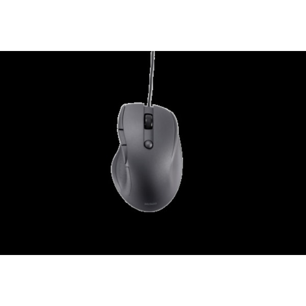 Deltaco Silent Wired Office mouse 5 buttons, 600-1200 DPI, black Svart