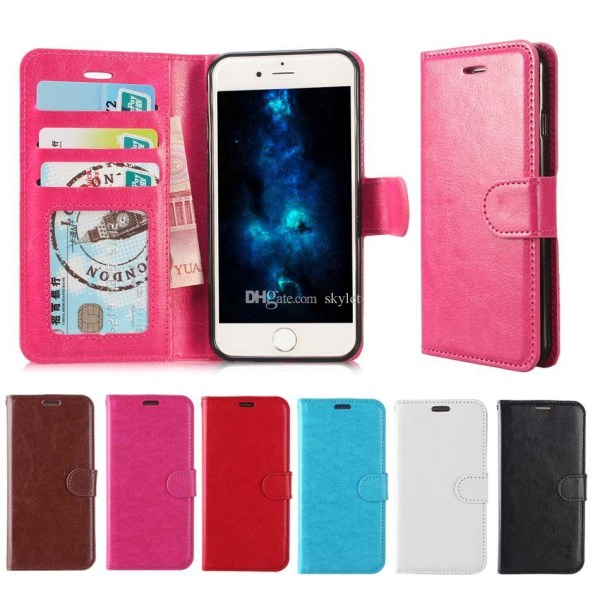 Plånboksfodral iPhone 6/6S l ROSA l KREDITKORT rosa