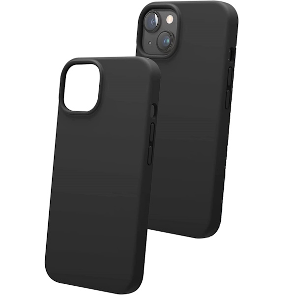 5 i 1 iPhone 14 Plus fodral, 2-pack skärmskydd 2-pack linsskydd