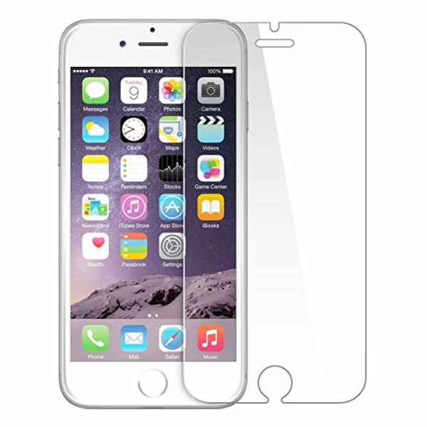 iPhone 8 Plus Skärmskydd l Härdat Glas transparent