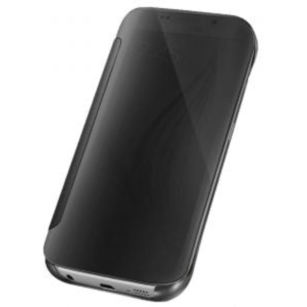 Samsung S8 Plus Flip fodral View Cover - Svart svart