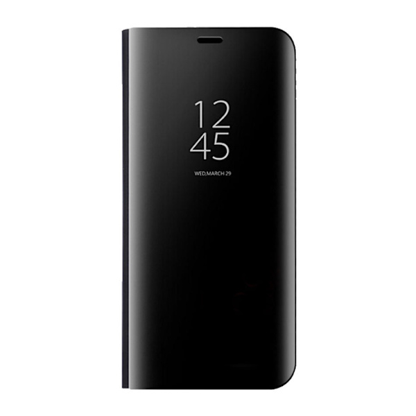 Samsung S8 Plus Flip fodral View Cover - Svart svart