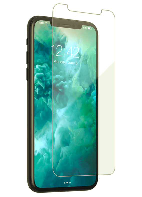 iPhone Skärmskydd av Härdat Glas l Välj modell iPhone X, XS, 11 Pro