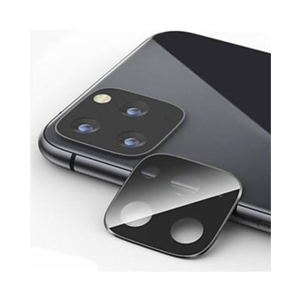 2st iPhone 11 Pro Max - Linsskydd - Härdat Glas svart