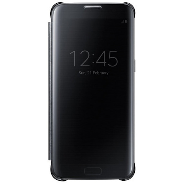 Samsung S8 Plus Flip fodral View Cover - Svart svart