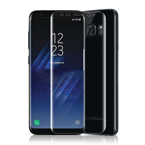 2st Samsung S8 Plus Heltäckande Skärmskydd l Plast l SOFT transparent