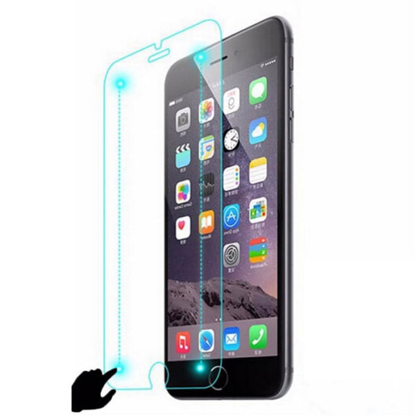 iPhone 8 Skärmskydd Härdat Glas transparent
