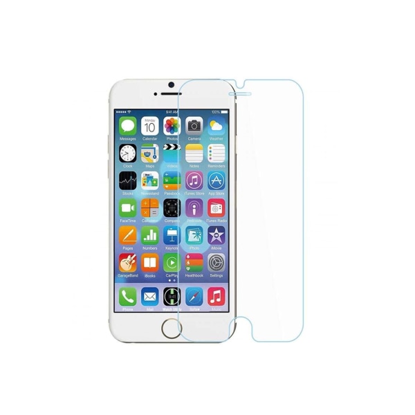 iPhone 6/6S Skärmskydd Härdat Glas transparent