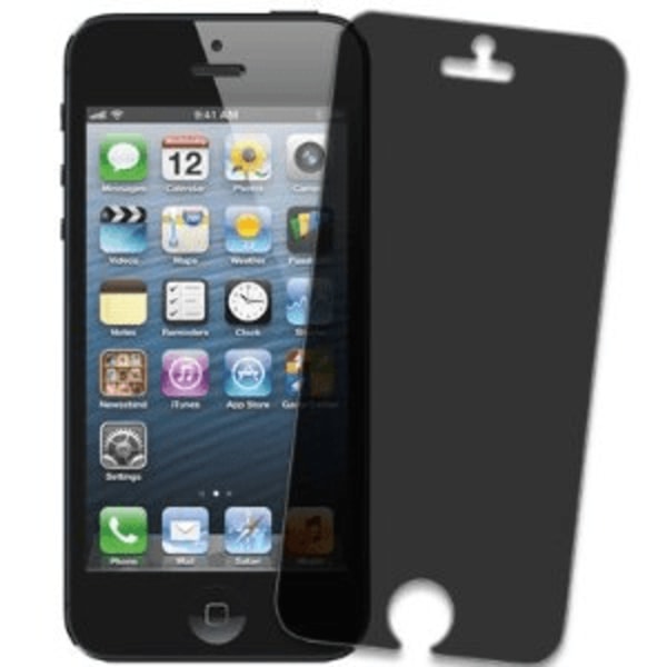iPhone 6/7/8 Skärmskydd - Härdat Glas - Insynsskydd svart