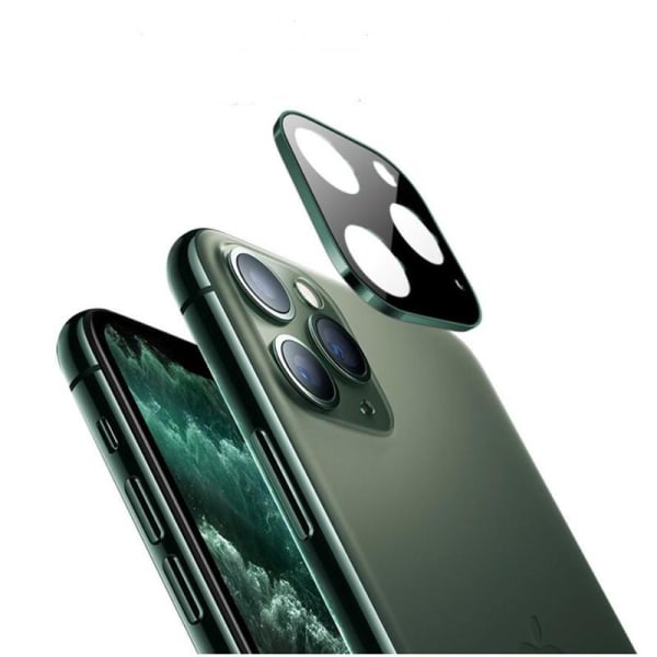 2st iPhone 11 Pro - Linsskydd - Härdat Glas svart