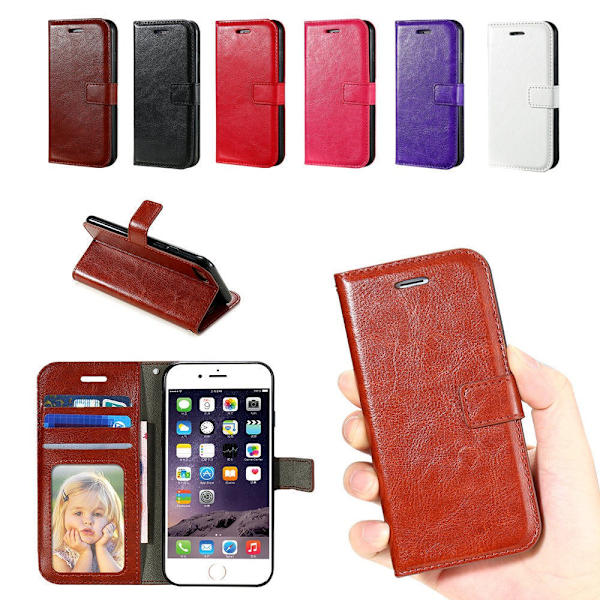 Plånboksfodral iPhone 6 l BRUN brun