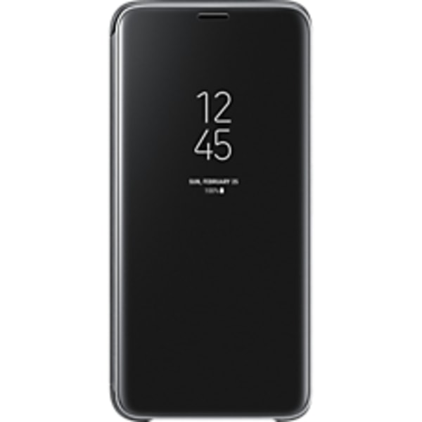 Samsung S8 Plus Flip fodral View Cover - Svart svart