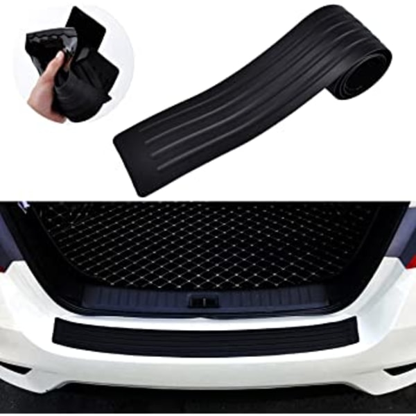 Skydda din bil mot repor - Skydd för bilen - Bumper remsa 90cm svart 90cm * 8cm * 0.3cm