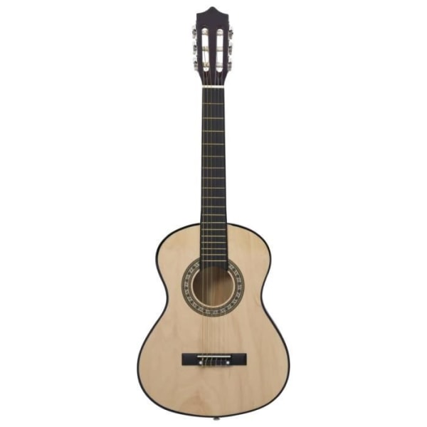 BEL-7076732144247-Klassisk gitarr för nybörjare och barn 1/2 34' Basswood