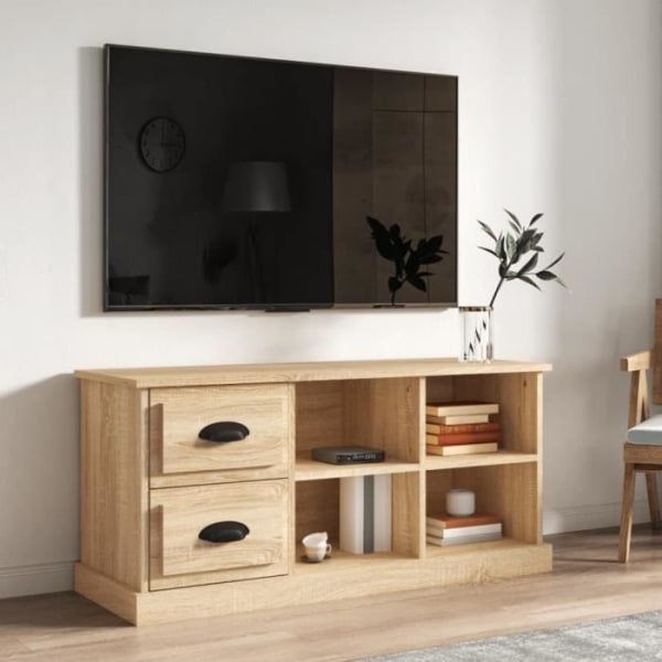 Sonoma tv-skåp i ek 102x35,5x47,5 cm konstruerat trä