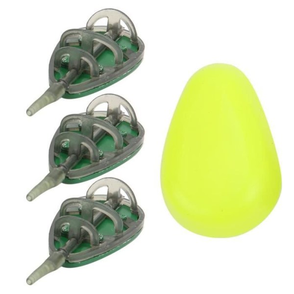 CEN Portable Feeder Set Bait Cage Fishing Accessory with MoldCatch Fish Quickly (30G+40G+50G)