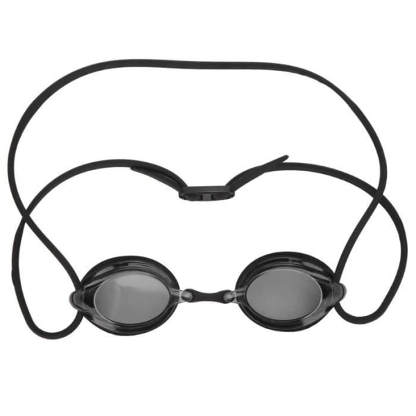 BEL Simglasögon Skyddsglasögon med dubbel linje pannband HD Anti-fog Racing Vuxen (YG07 Svart)