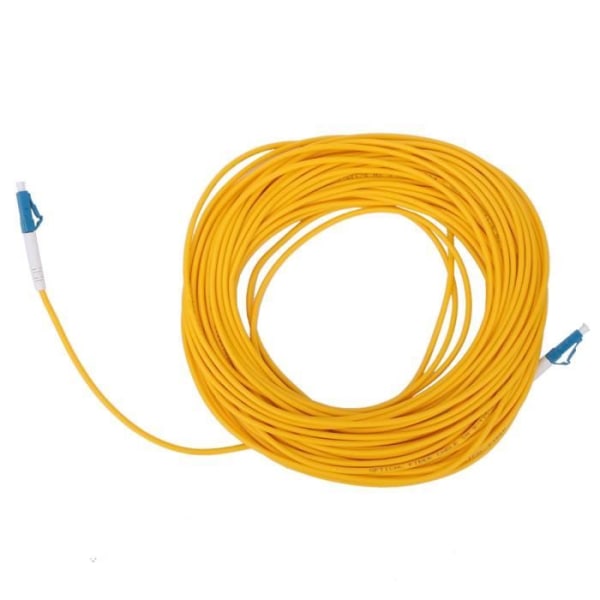 65ft fiberoptisk kabelkabel LC/UPC till 3mm LC/UPC enkelläges fiberoptisk patchkabel,