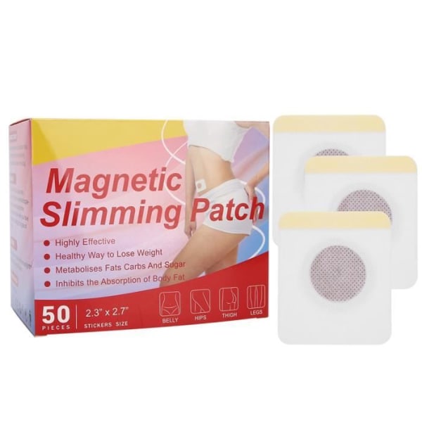 50 st Slimming Pacth Navel Sticker, Viktminskningsdekal Magplåster Bantning Viktminskning Fettuppstramande