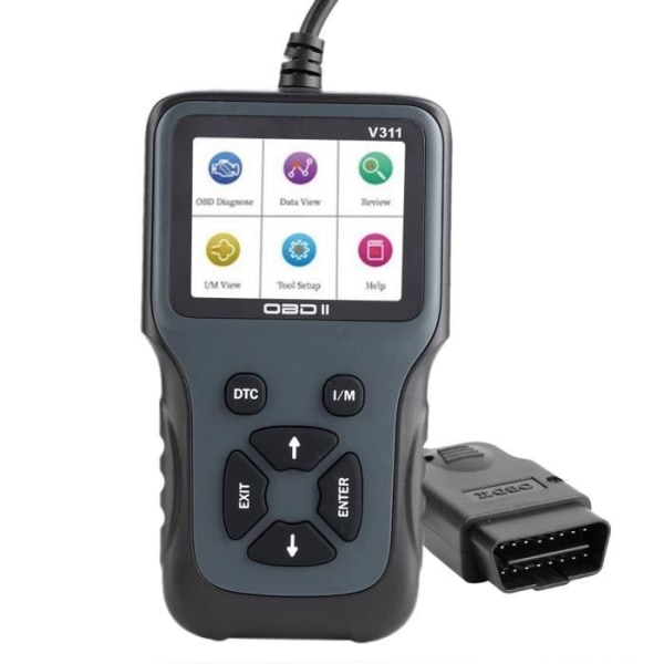 HURRISE Car Scanner Diagnostic 8-36V V311 OBD2 Scanner Bil Felkodsläsare Färgskärm Diagnostikverktyg