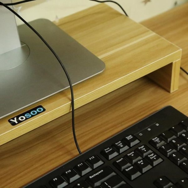 CEN Stöd för Monitor Riser Laptop Skärm Monitor Stöd 50 x 20 x 7,7 cm