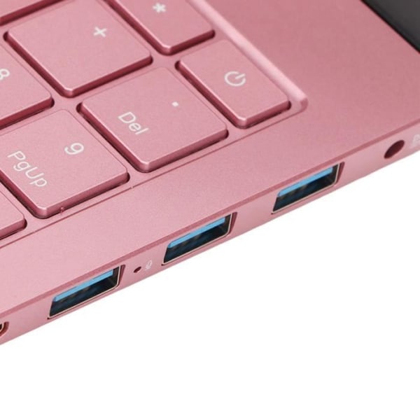 RHO-rosa laptop 15,6 tum Laptop Rosa 16GB RAM 512GB ROM IPS-skärm Quad Core 2,9GHz CPU