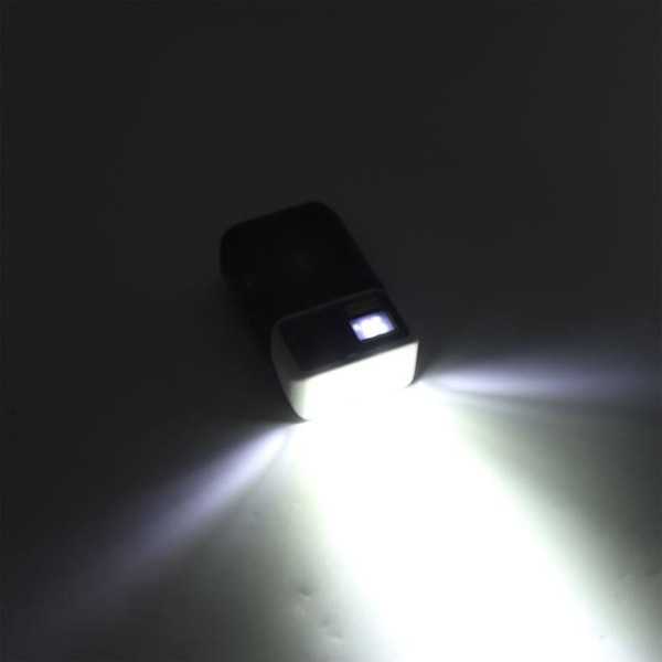HURRISE Nyckelringsljus Kraftfull nyckelknippslampa, laddningsbar, mini LED EDC-ficklampa, Pocket Hardware