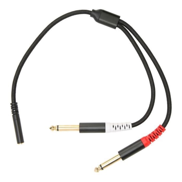 HURRISE 3,5 mm till Dual 6,35 mm Jack Splitter-kabel
