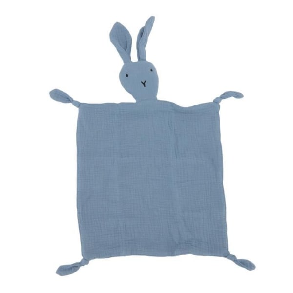 BEL-7293628987706-baby komfort handduk Baby säkerhetsfilt hjälper sova mjukt och säkert blå kanin utseende