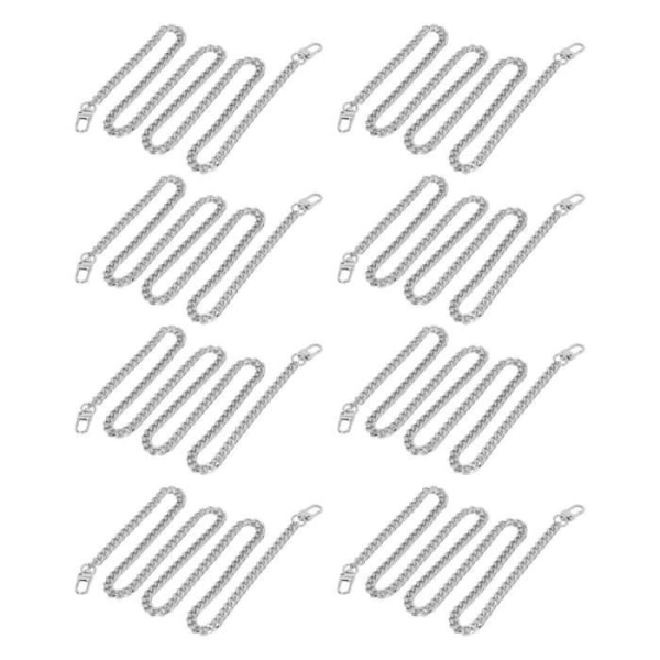 TMISHION Handgjord kedja 8 st aluminiumkantkedjor 3,28 fot varje färg Hållbar anti-rost länkkedja